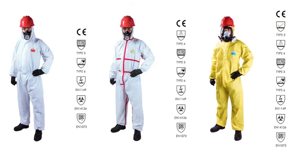 Type 5/6 Disposable Coveralls